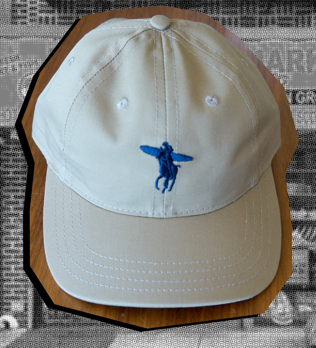 Ralph Don't Surf Hat (Blue and Creme)